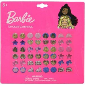 Barbie Sticker Earrings Set of 24